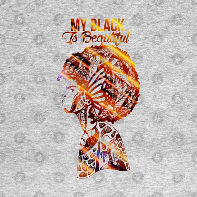 Afro Beauty - My Black Is Beautiful by kenallouis